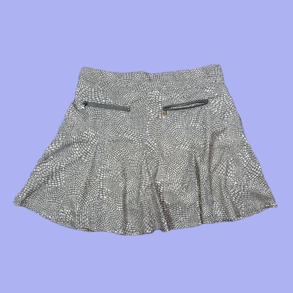 Title Nine Swingtastic Athletic Women's Skort Skirt A-line SIZE 8 GREY PEBBLE - Picture 2 of 7